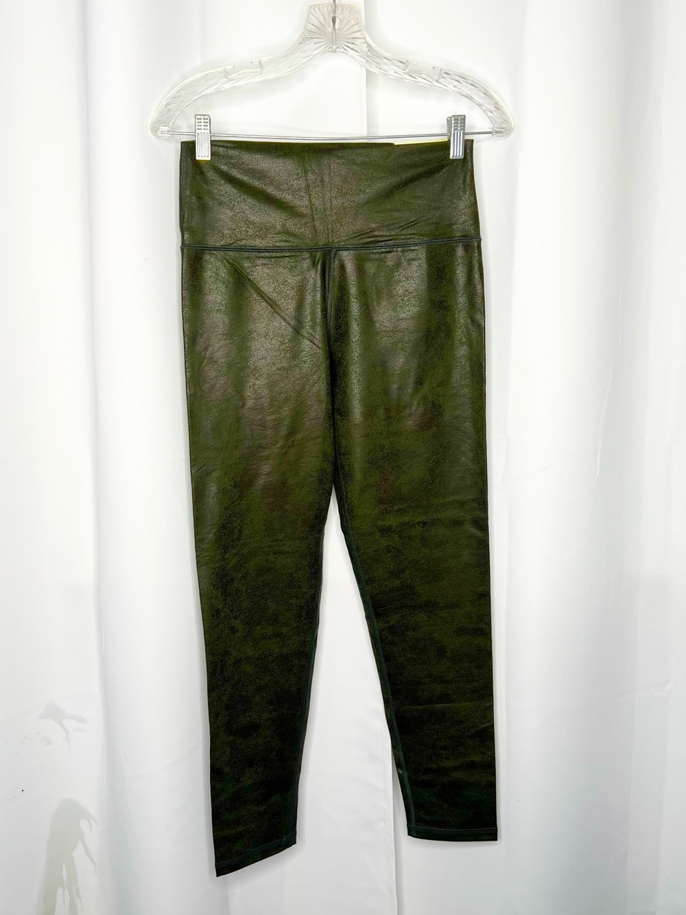 ❗️NWT❗️OFFLINE BY AERIE HUGGER CRACKLE FAUX LEATHER HIGH WAIST LEGGINGS SIZE L